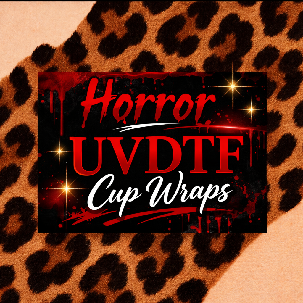 Horror UVDTF Cup Wraps-NOT sell separately