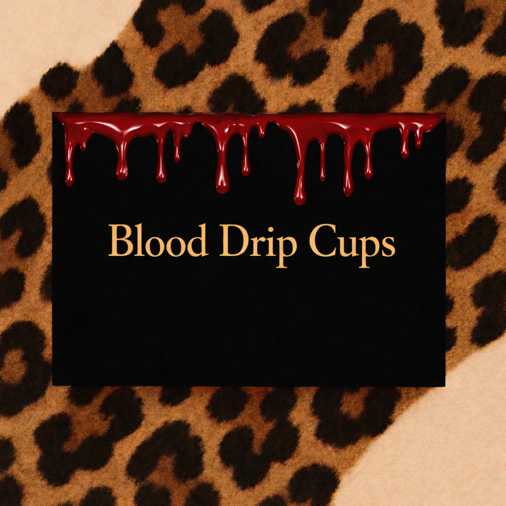 Blood Drip Cups