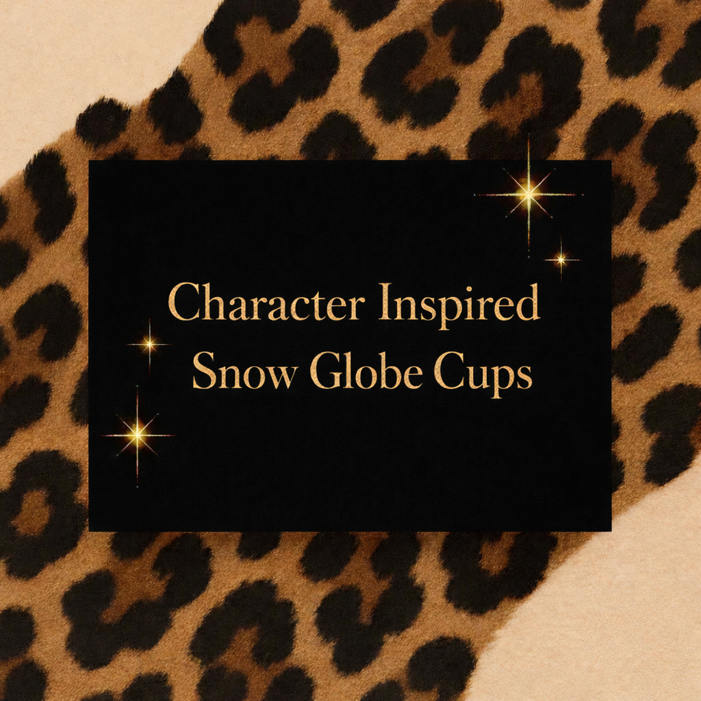 Character Inspired Snowglobe Cups