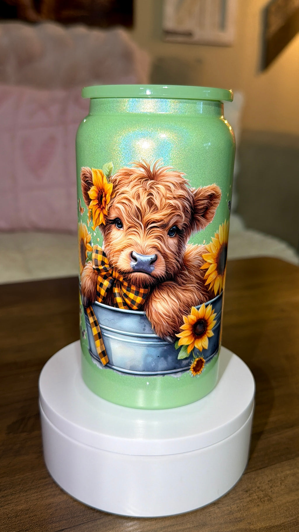 Hyland Cow stainless steel tumbler
