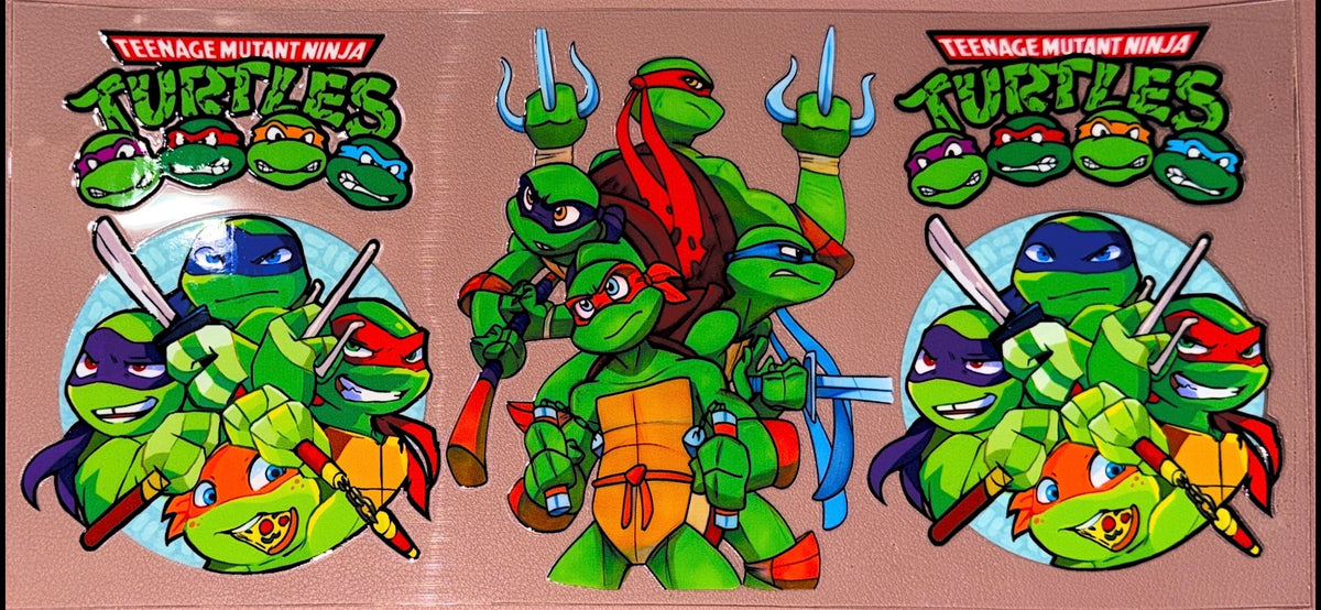 Turtles UVDTF Cup Wrap