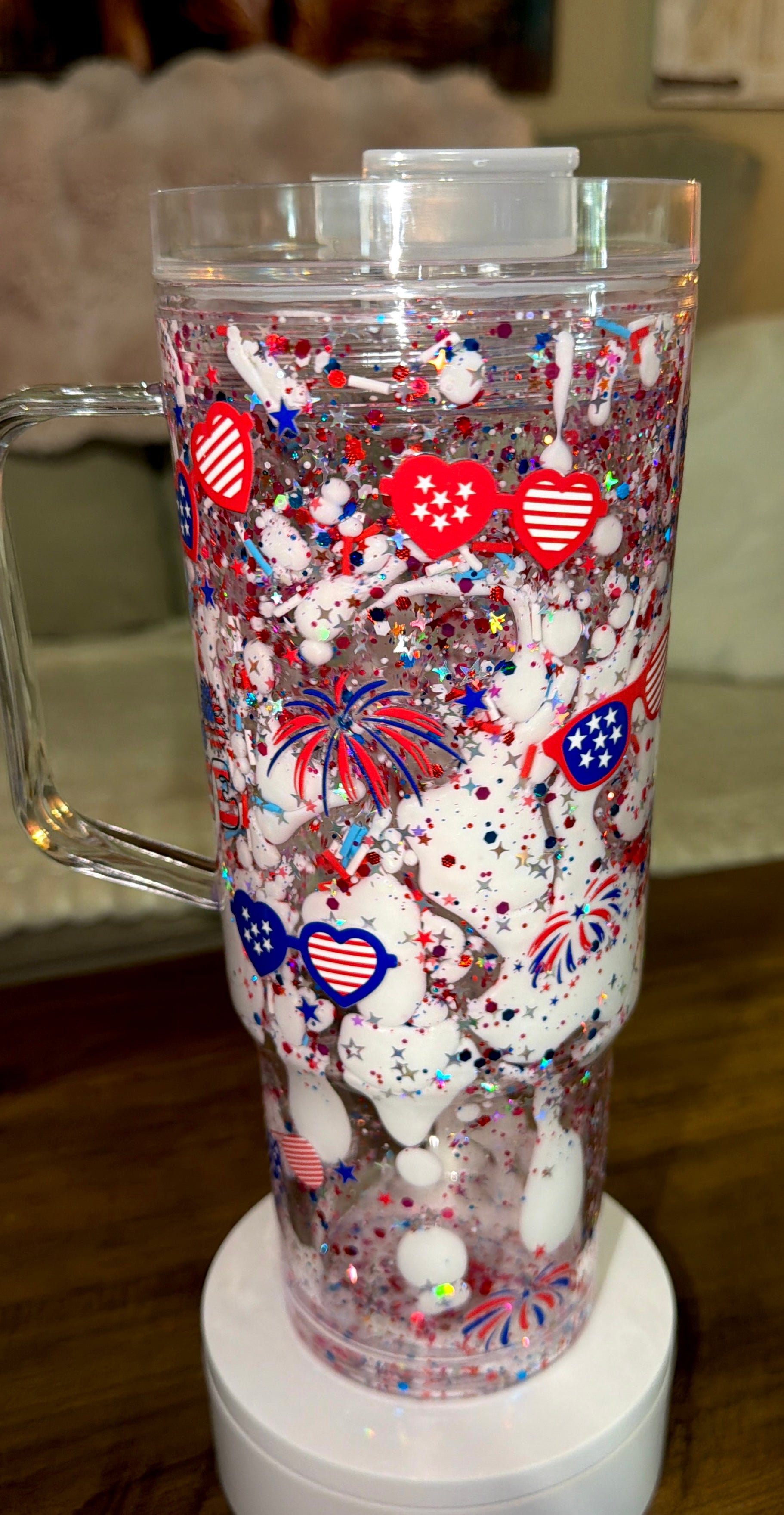 Stars, Stripes & Sparkles Lava Tumbler