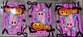 Pink Ghosts UVDTF Cup Wrap