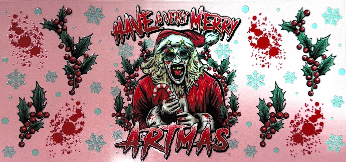 Have a Very Merry UVDTF Cup Wrap