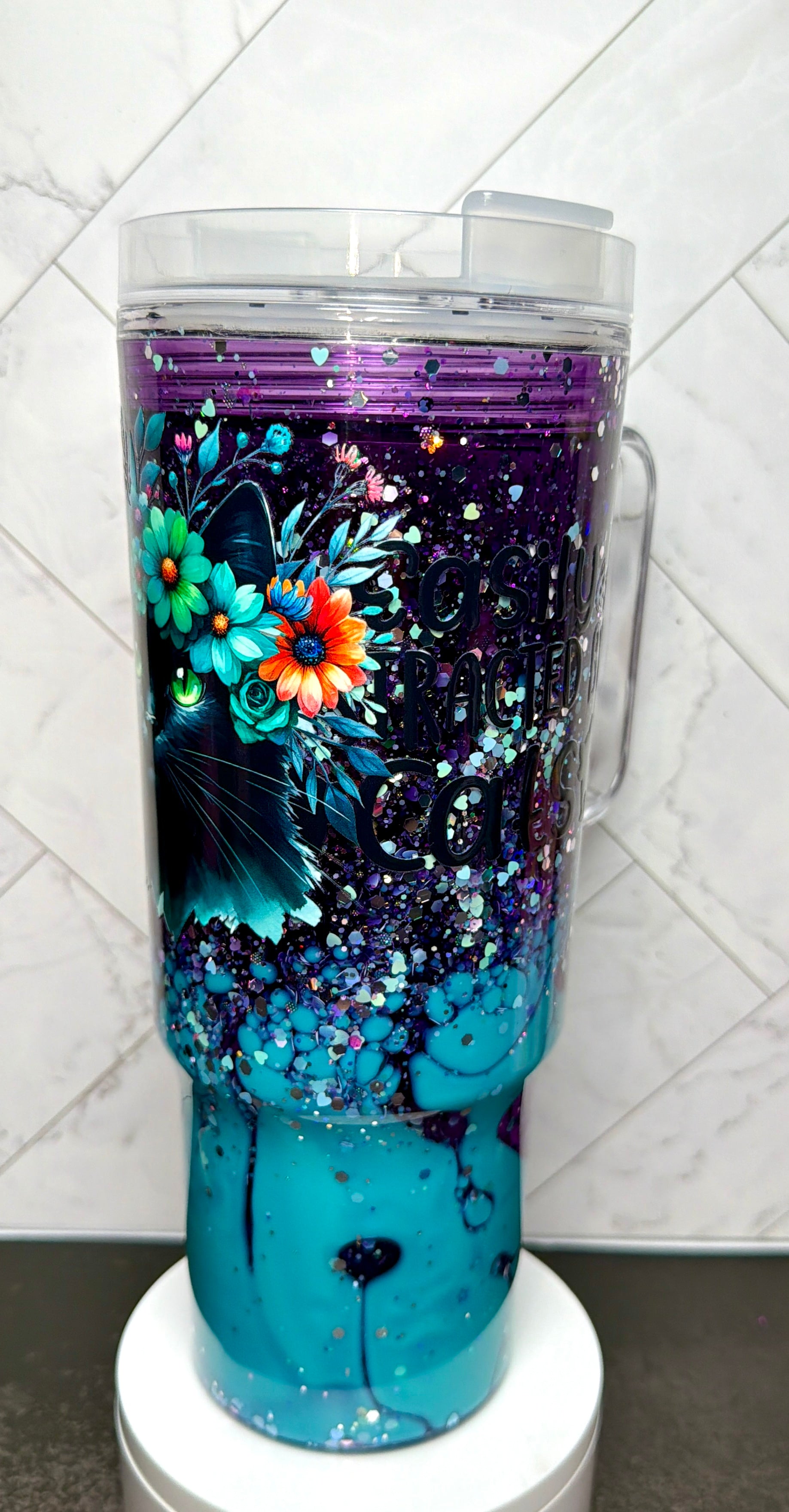 Easily Distracted By Cats Lava Cup