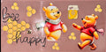 Bee Happy UVDTF Cup Wrap