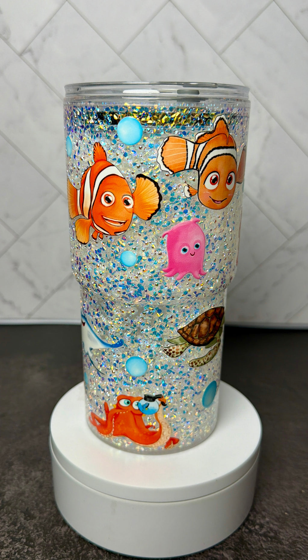 🫧under the sea Snowglobe cup 🫧