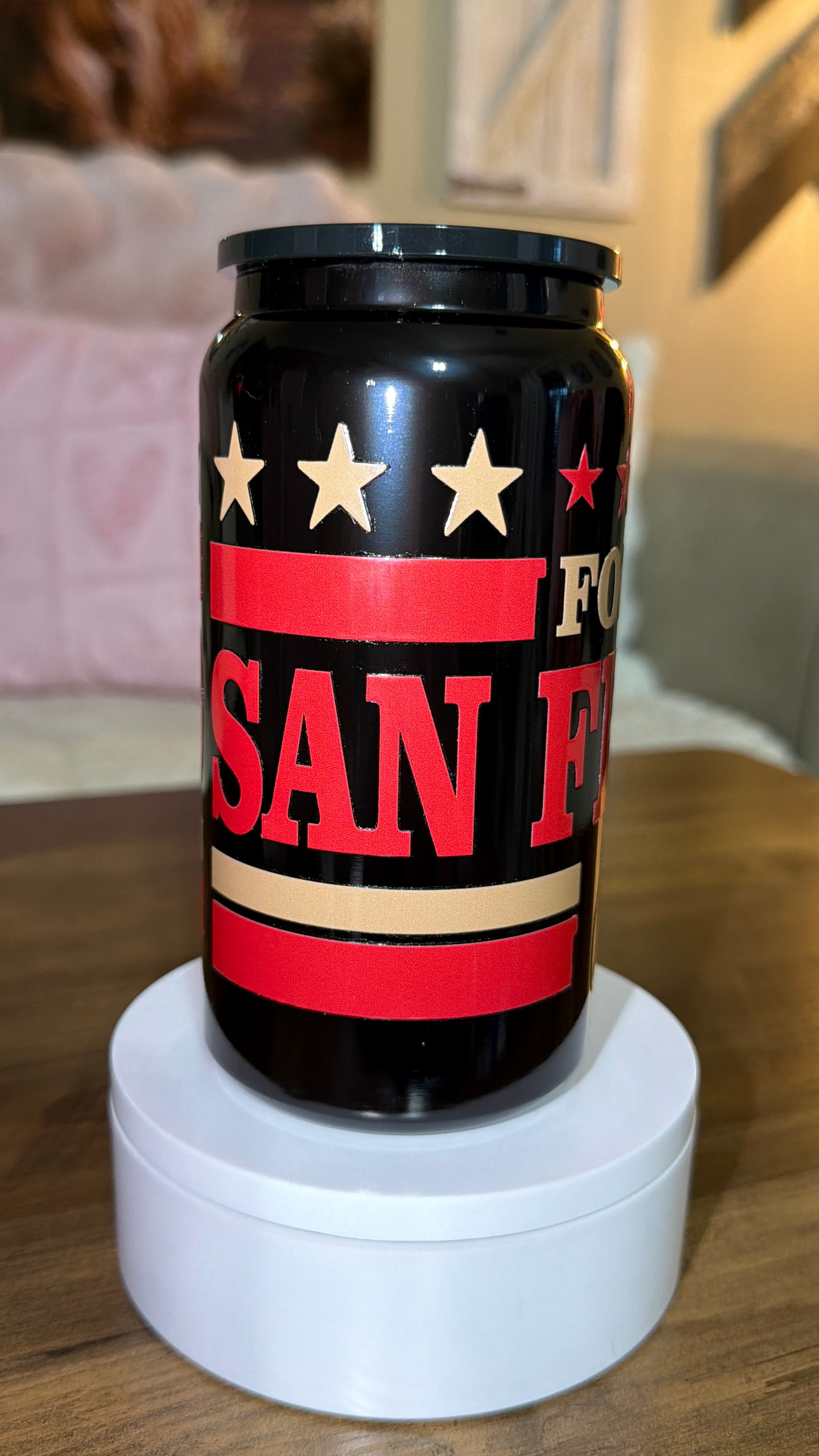 Football inspired tumbler
