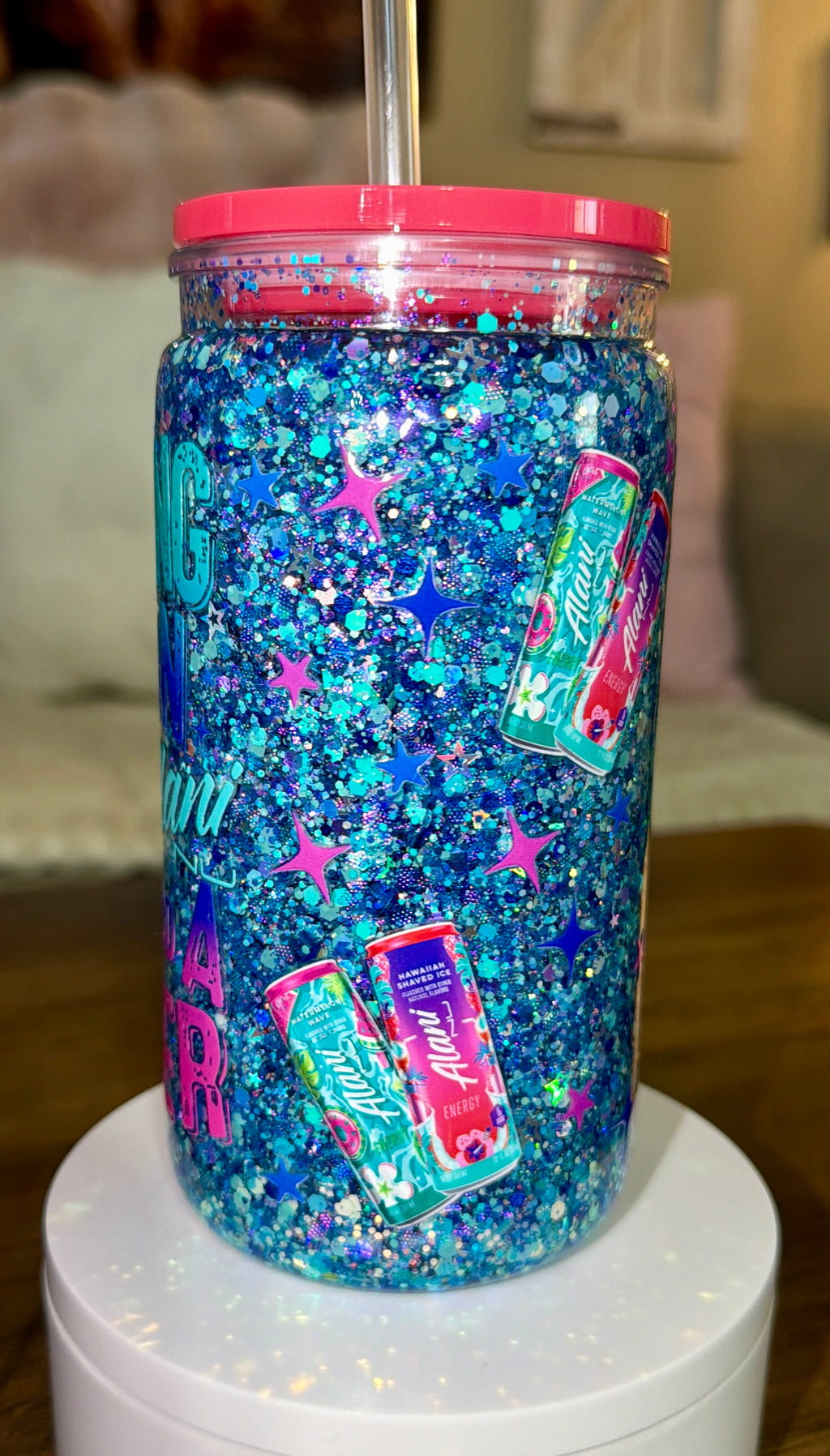 Energy Drink Inspired Snowglobe Cup