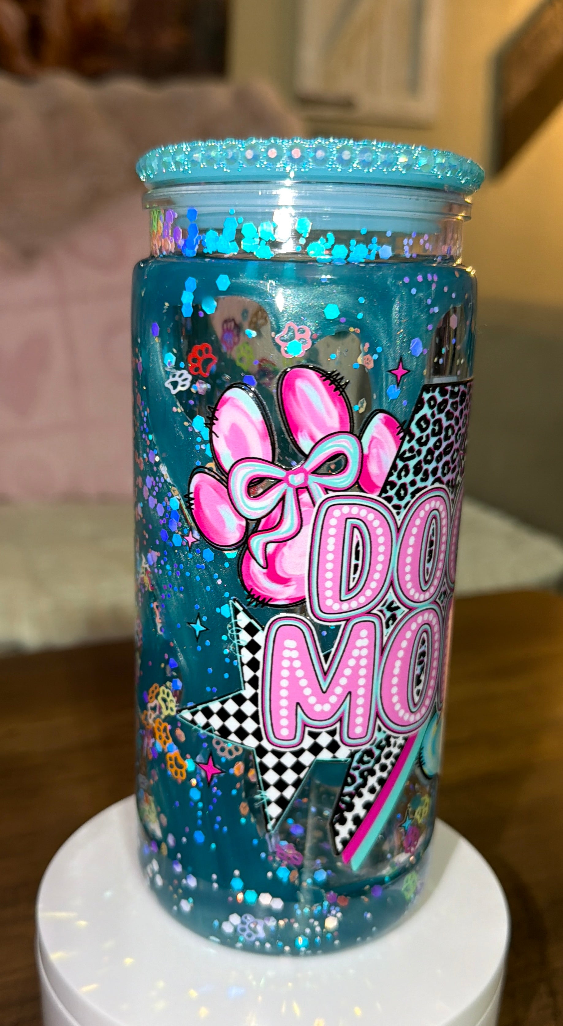 Dog mom Lava cup