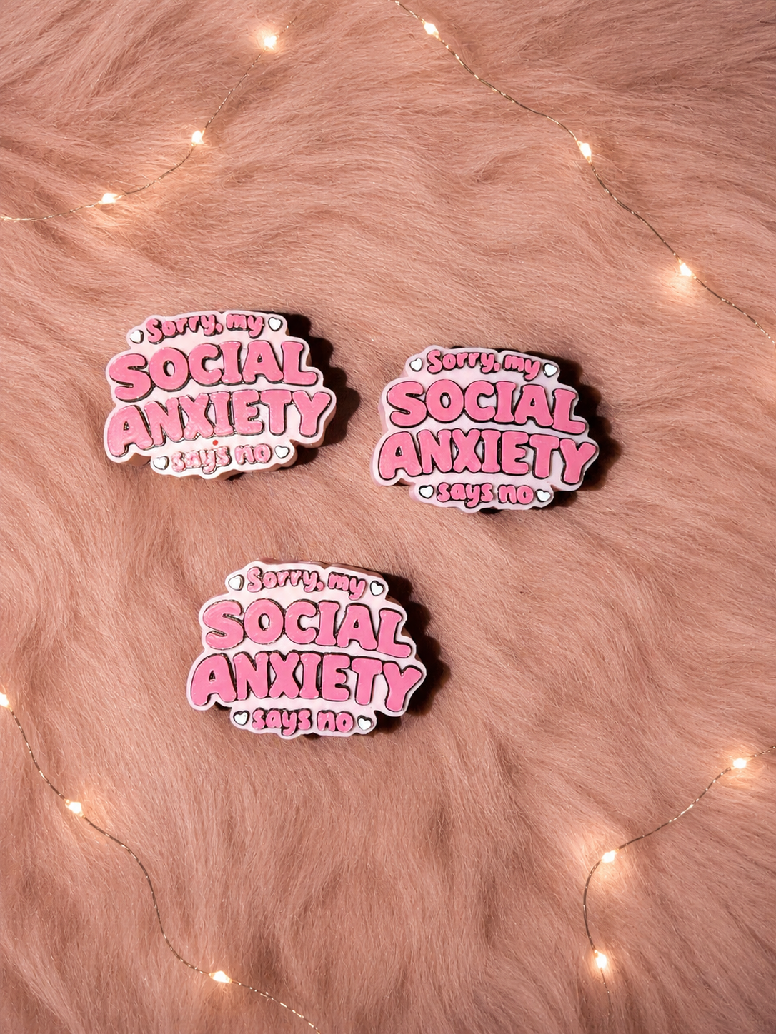 Social Anxiety Straw Topper