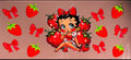 Strawberry UVDTF Cup Wrap