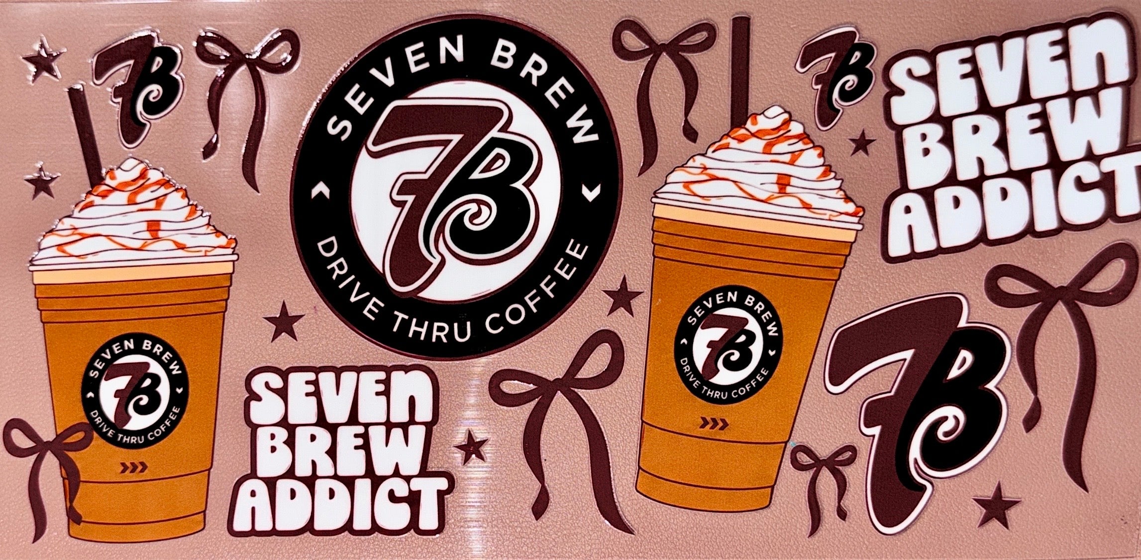 Coffee Addict UVDTF Cup Wraps