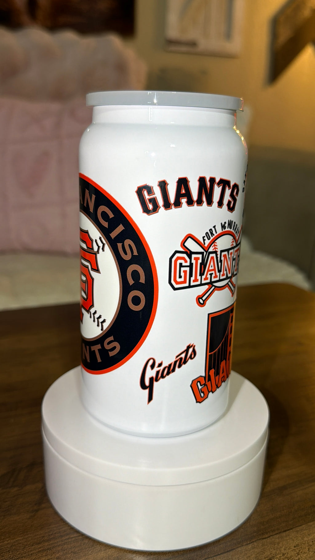 Baseball inspired tumbler