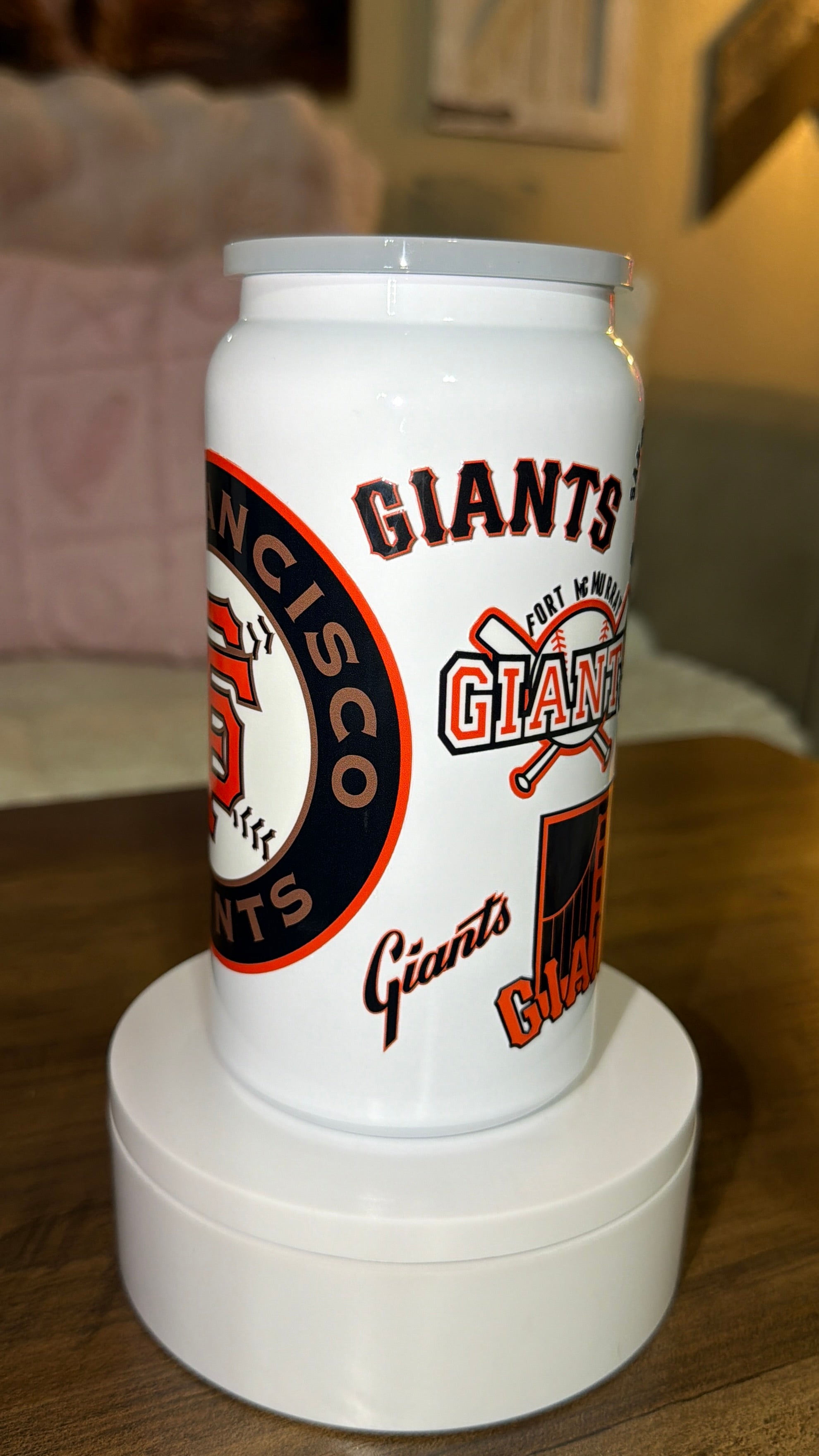 Baseball inspired tumbler