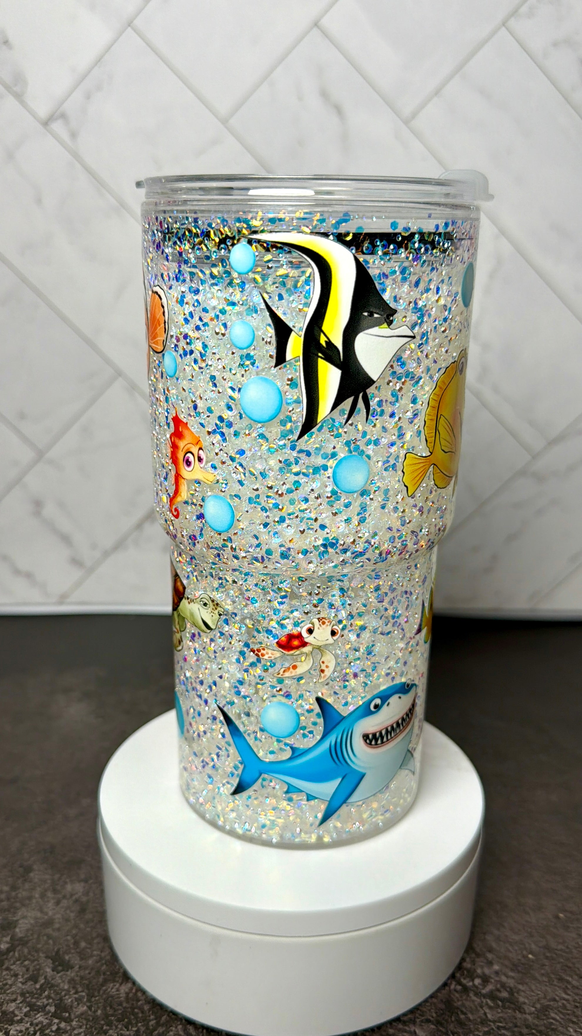🫧under the sea Snowglobe cup 🫧