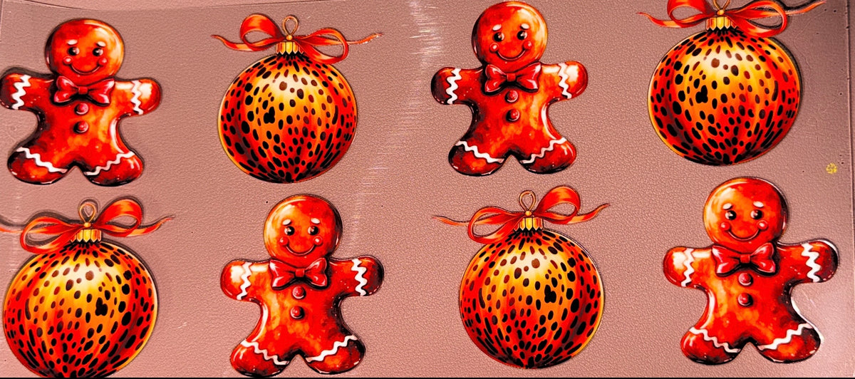 Leopard Ornaments UVDTF Cup Wrap
