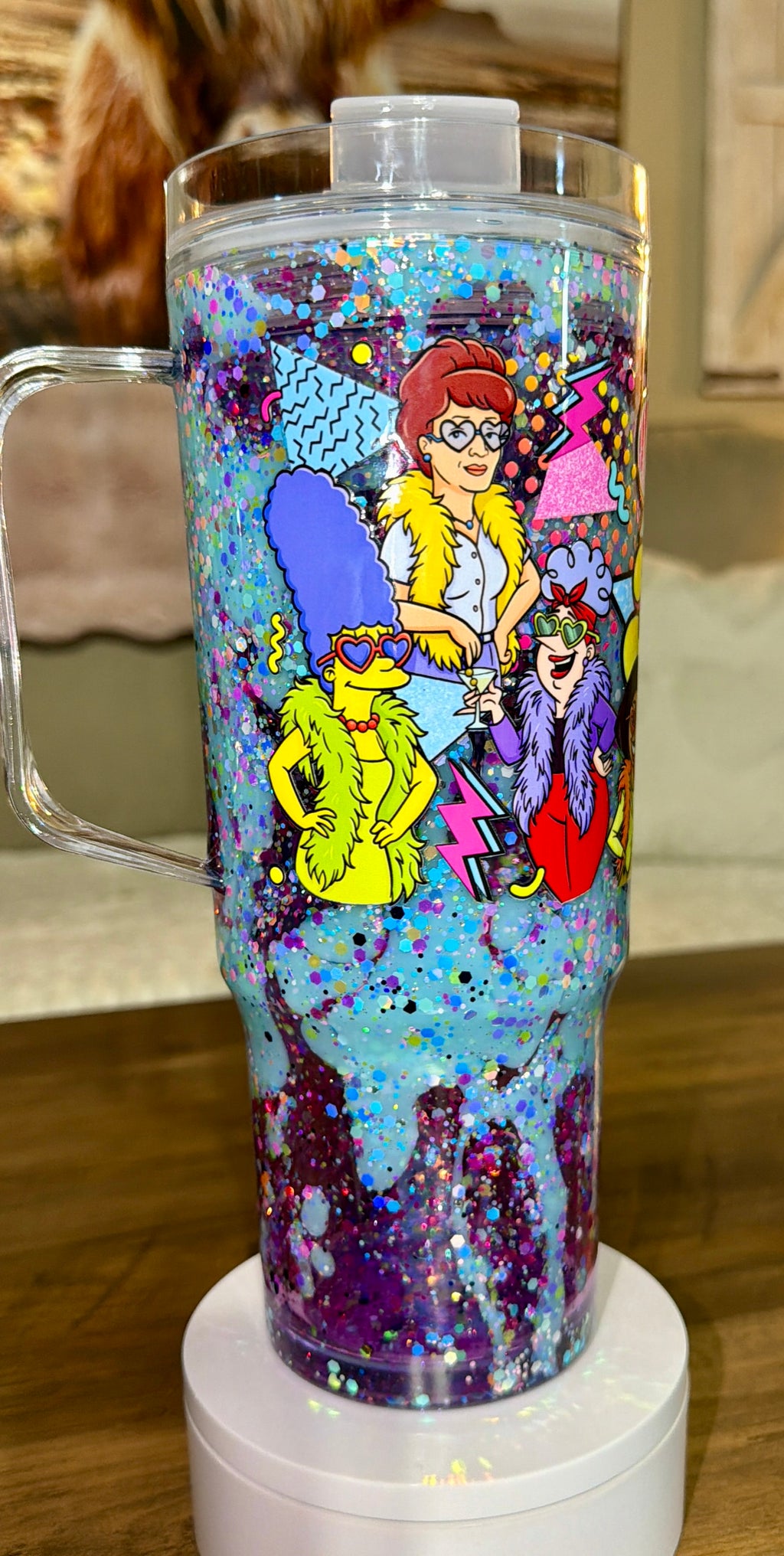 90s Mom Lava Tumbler