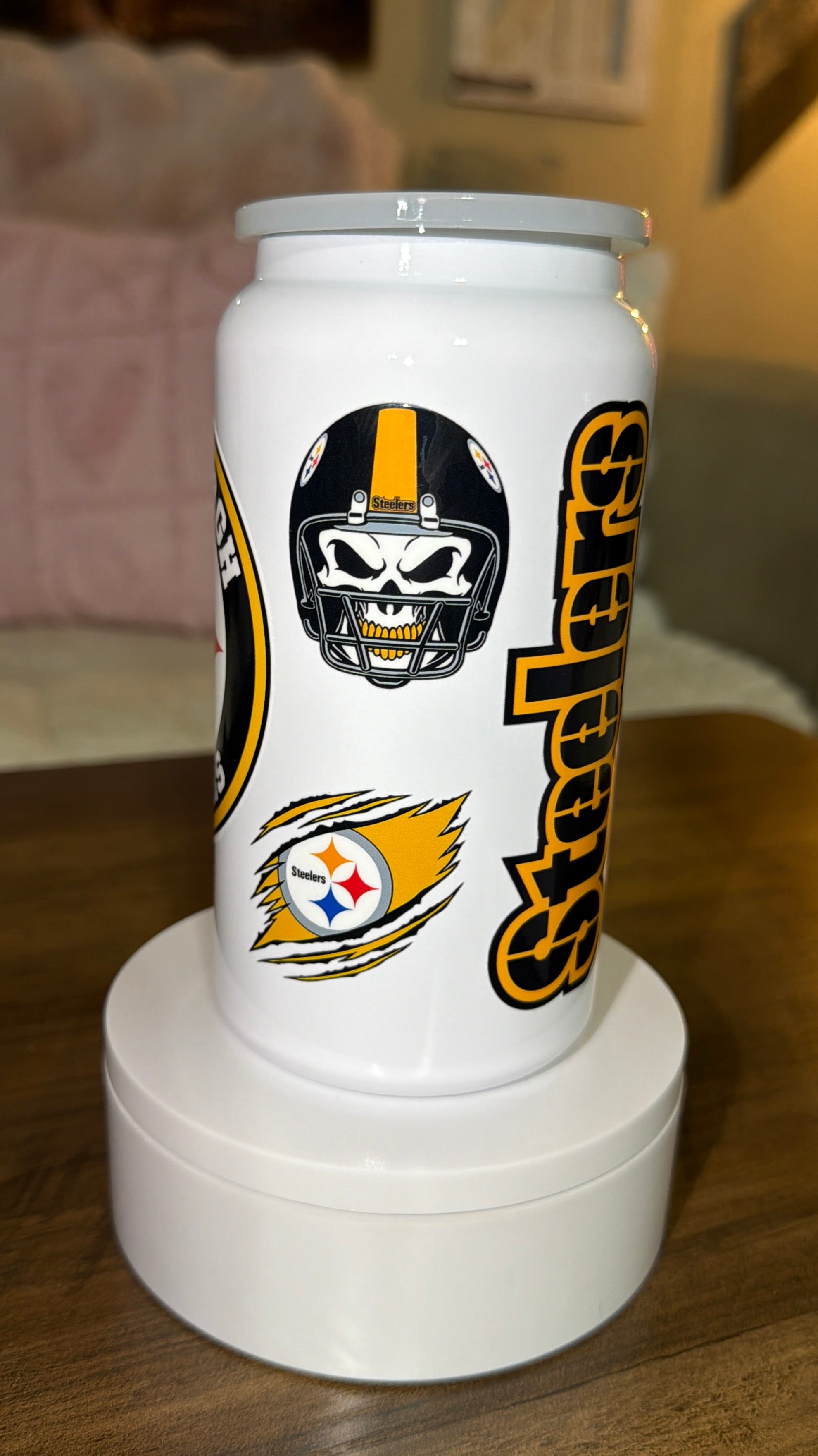 Football inspired tumbler