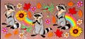 Raccoon UVDTF Cup Wrap