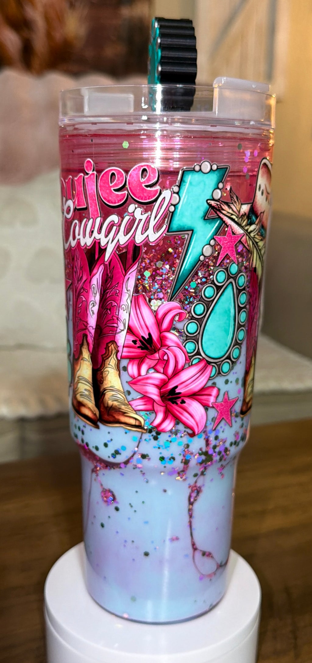 Boujee cowgirl Lava Cup