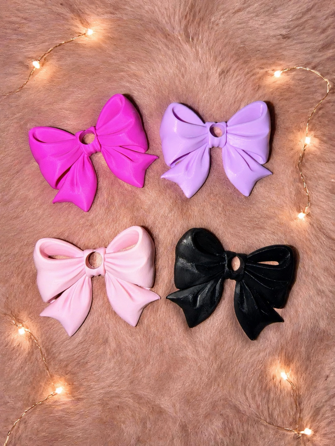 Bow Straw Topper