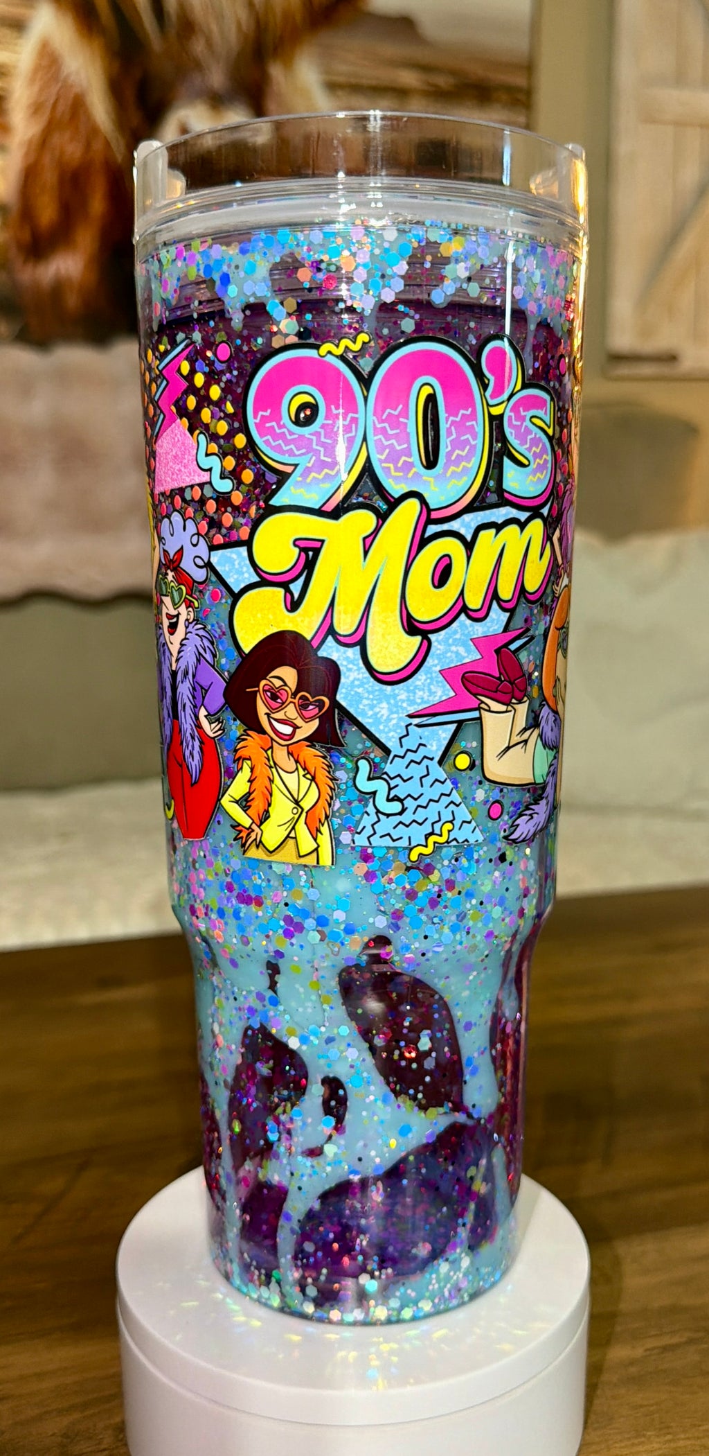 90s Mom Lava Tumbler