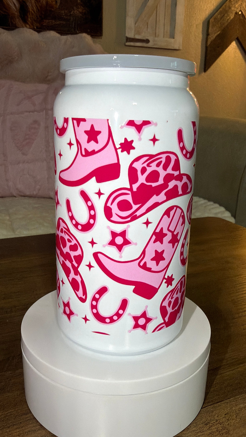 Western stainless steel tumbler