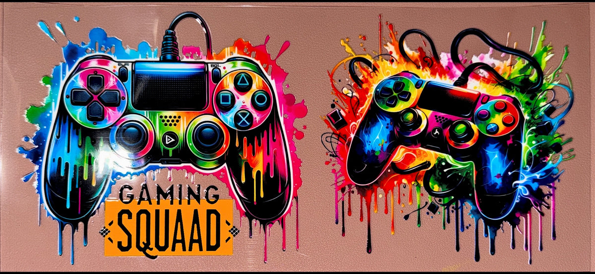 Gaming Squad UVDTF Cup Wrap