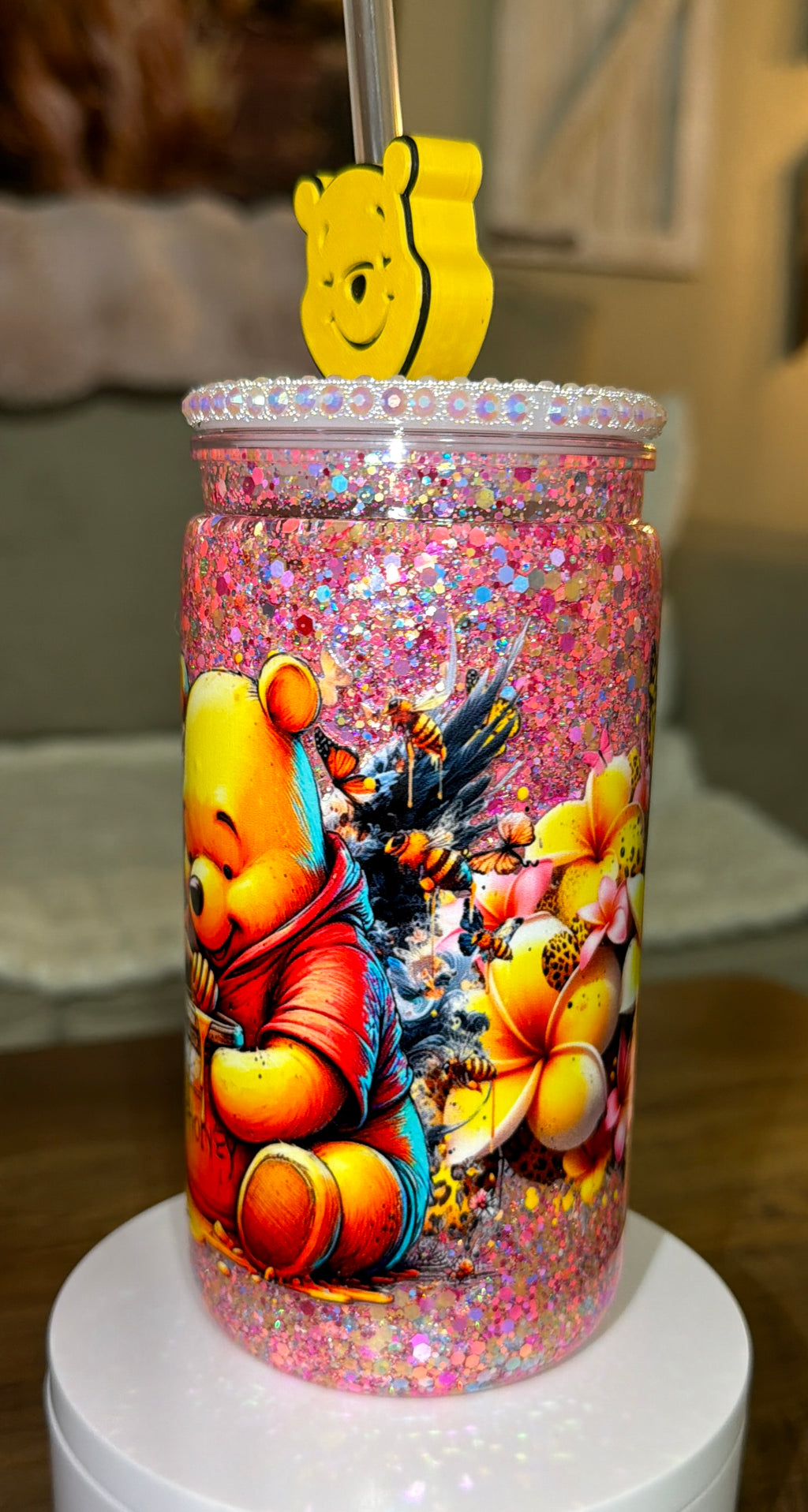 Honey Bear Snowglobe Cup