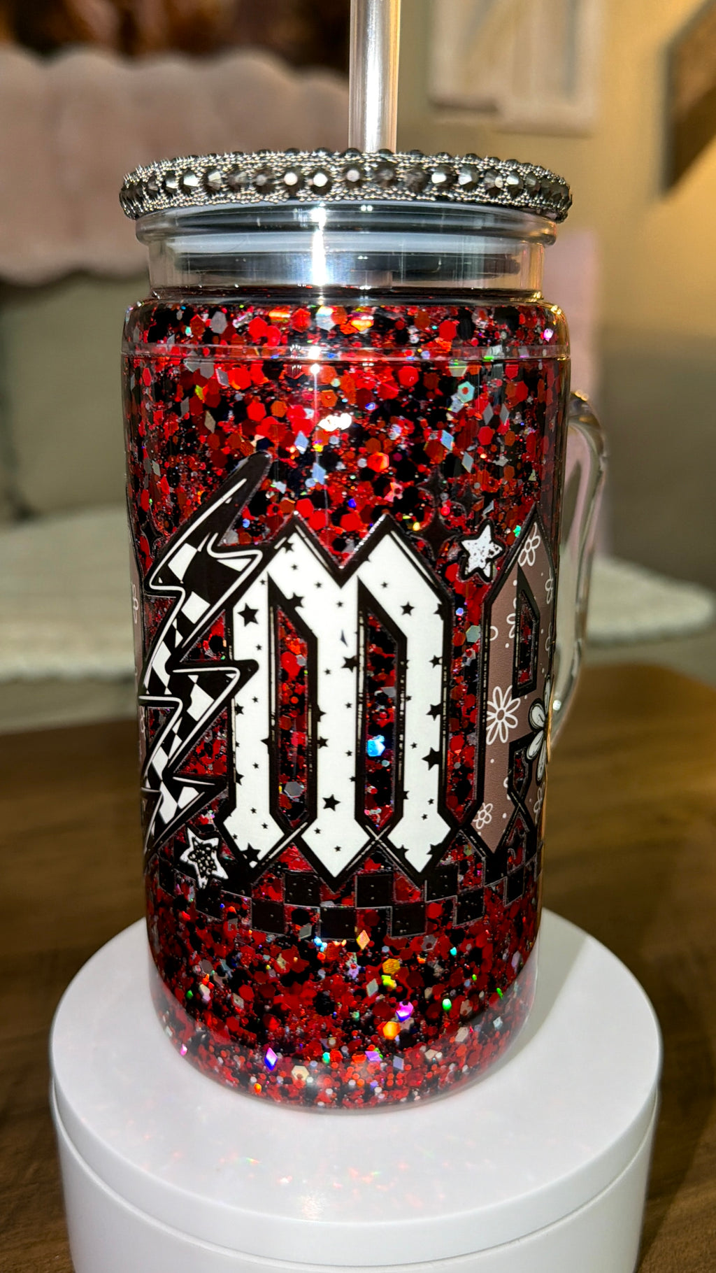 Mama Snowglobe Cup