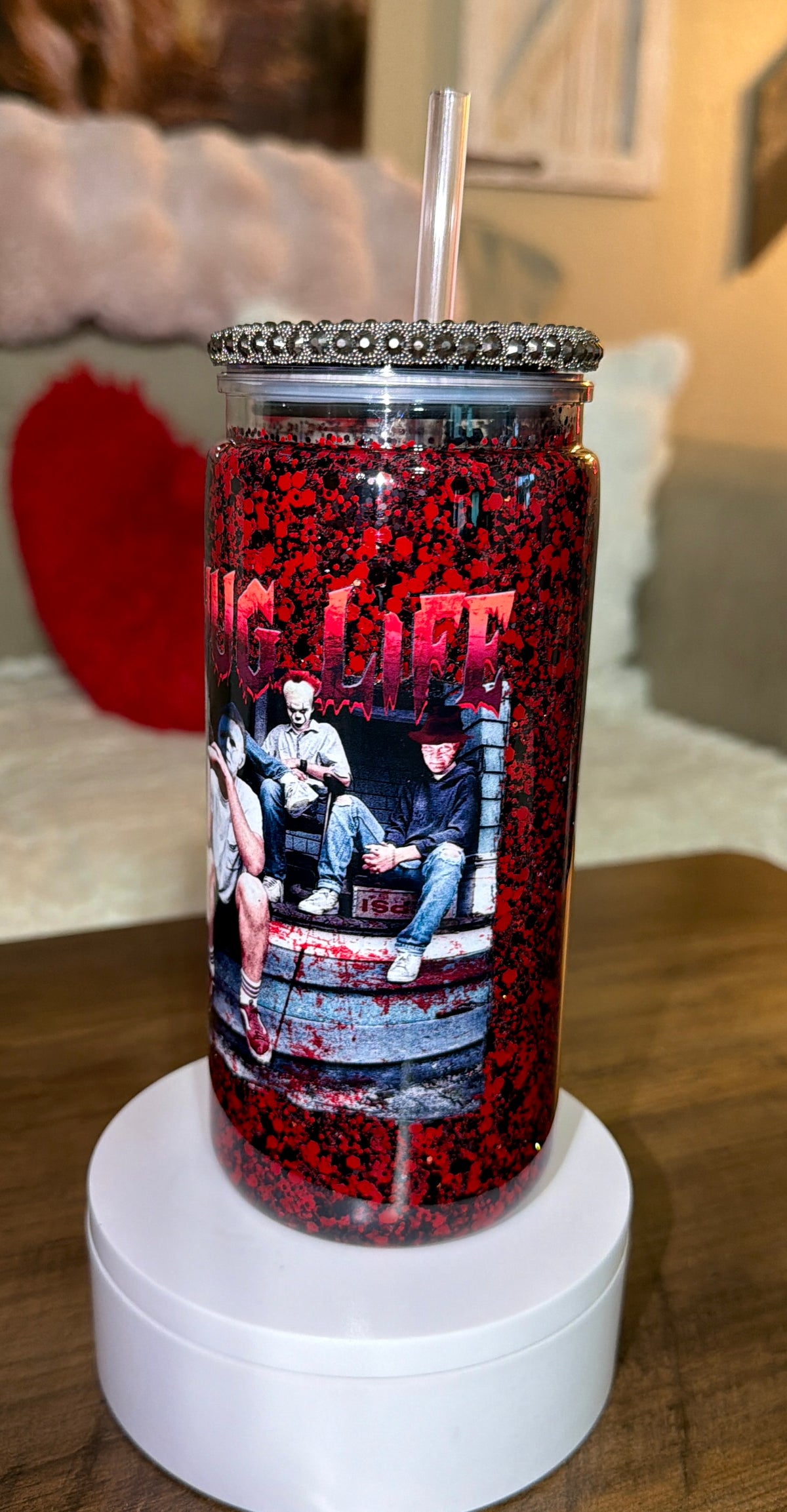 Custom horror Snowglobe cup