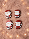 Red Santa Straw Topper