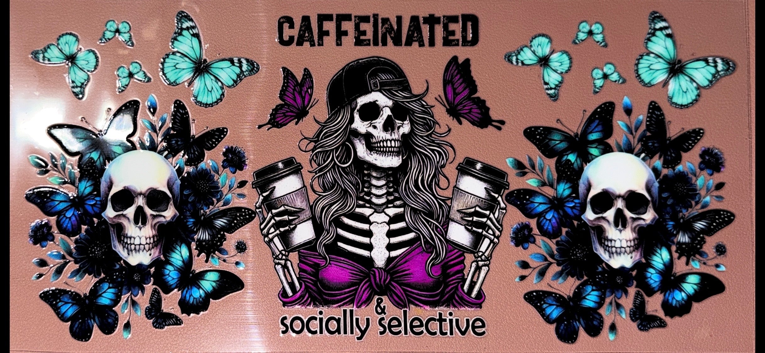 Caffeinated UVDTF Cup Wraps