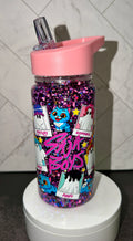 Kpop Kids Snowglobe Water Bottle
