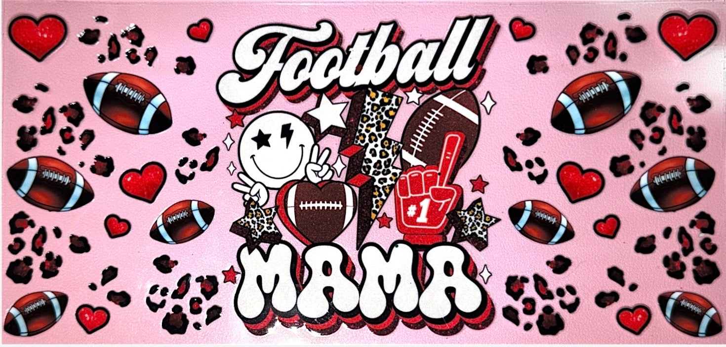 Football Mama UVDTF Cup Wrap