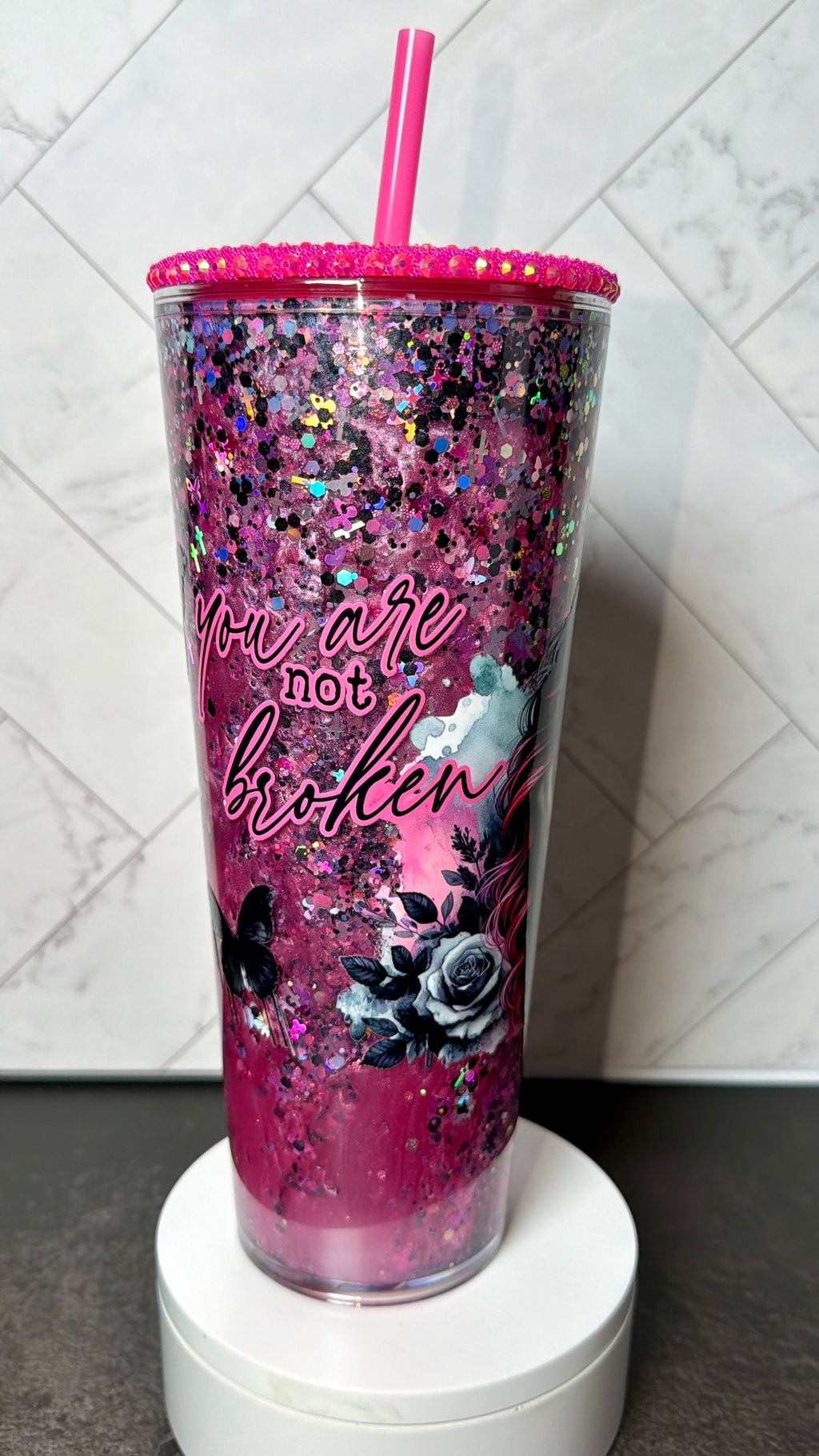 You’re Not Broken Waterfall Tumbler