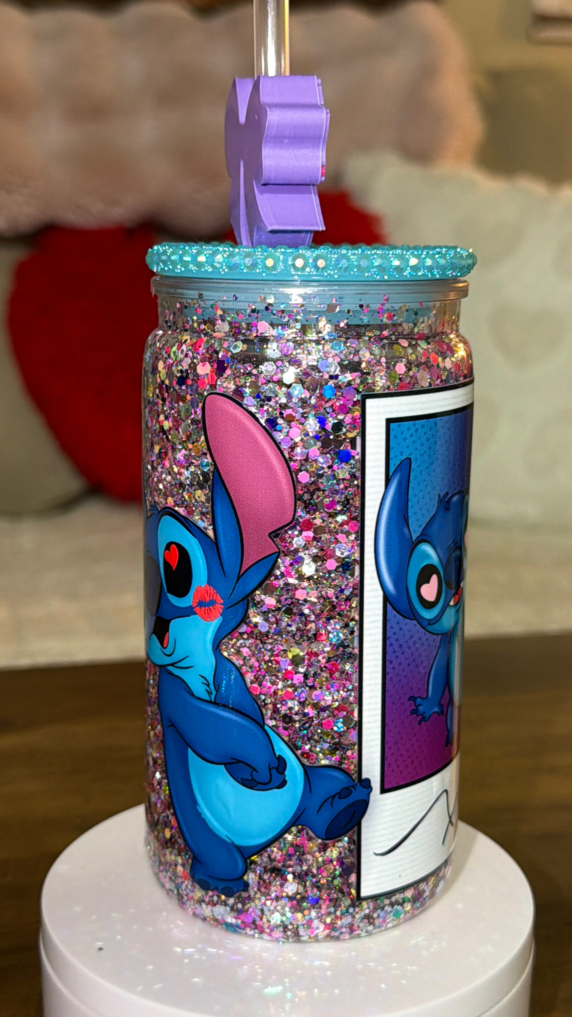 Valentine’s Day Snowglobe cup