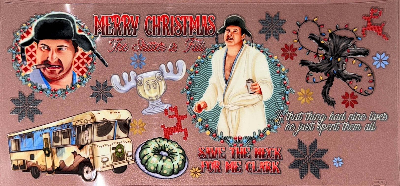 Holiday Chaos UVDTF Cup Wrap