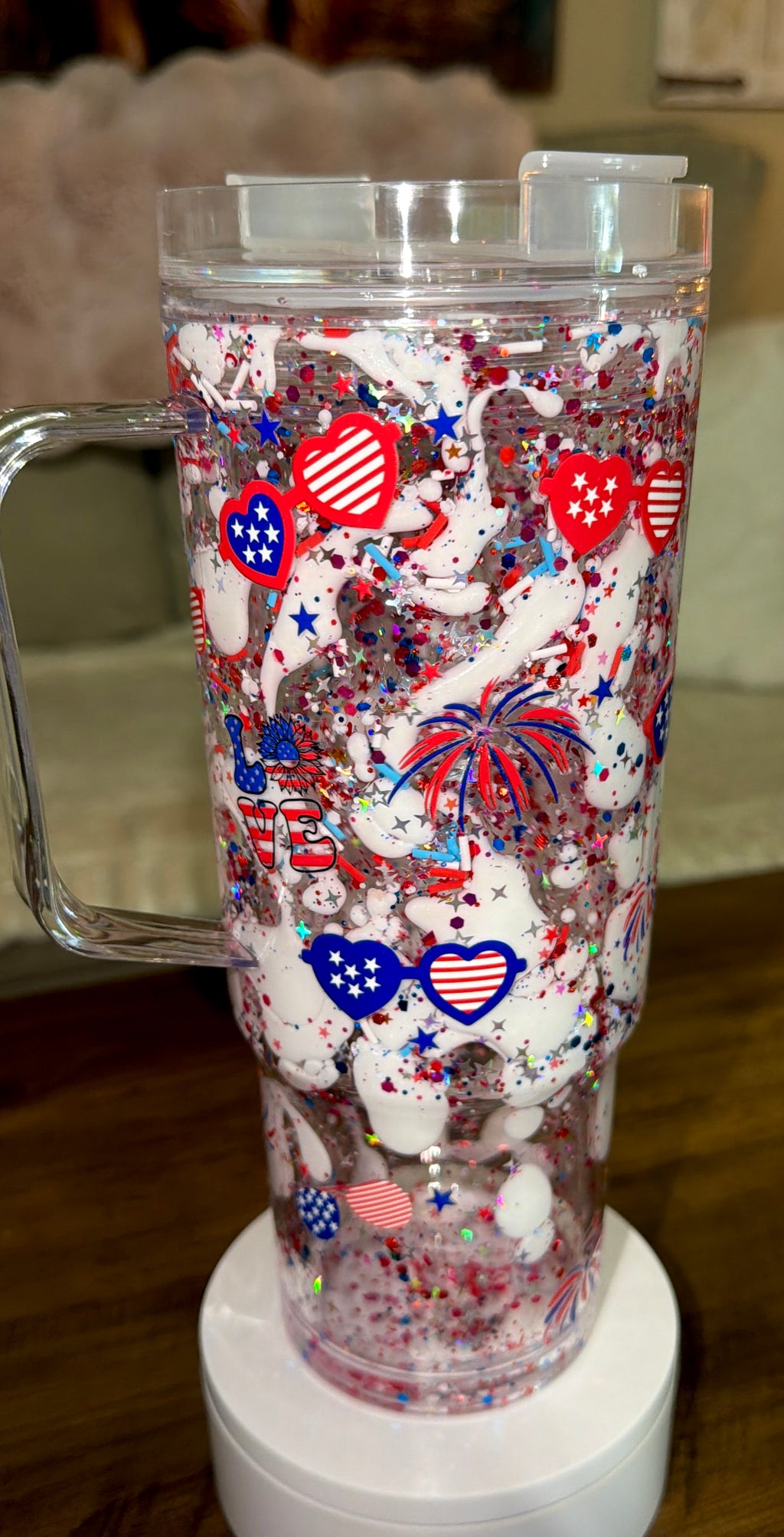 Stars, Stripes & Sparkles Lava Tumbler