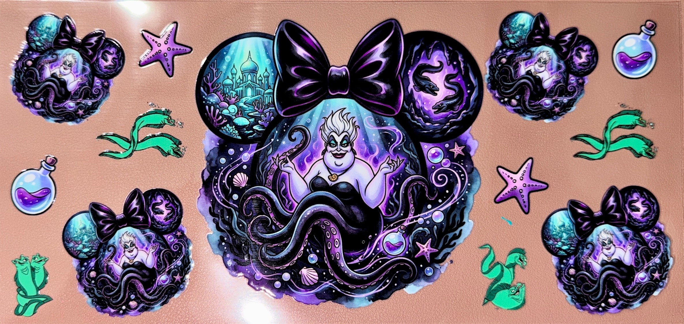 Evil Octopus UVDTF Cup Wrap