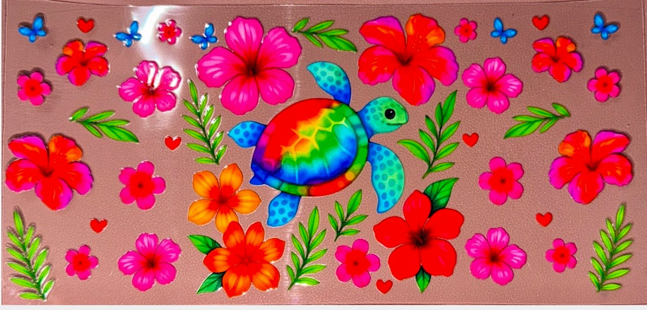 Turtle UVDTF Cup Wrap