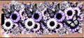 Purple Flowers UVDTF Cup Wrap