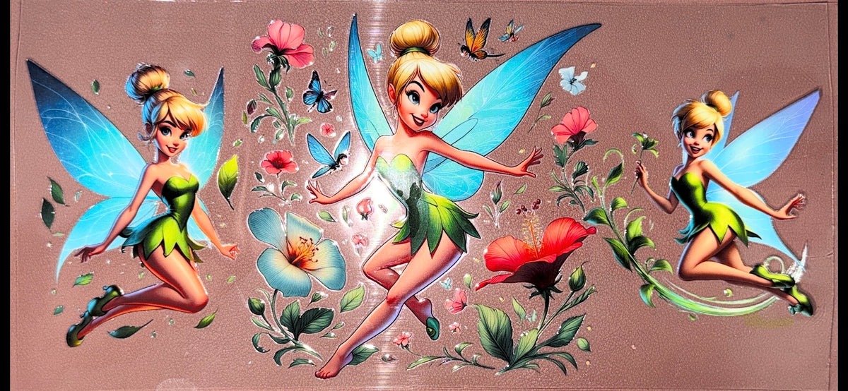 Floral fairy UVDTF Cup Wrap