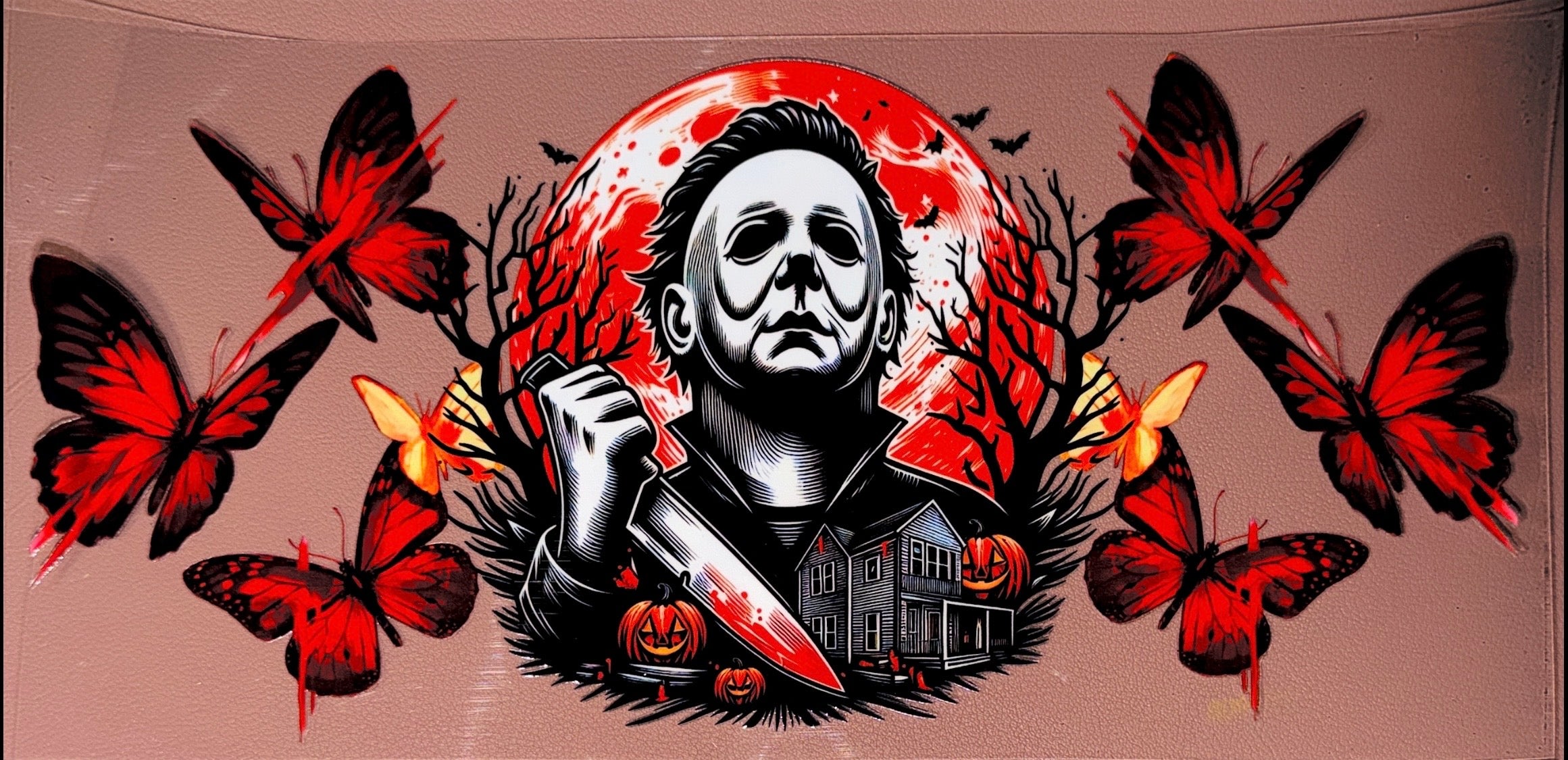 Scary Guy UVDTF Cup Wrap