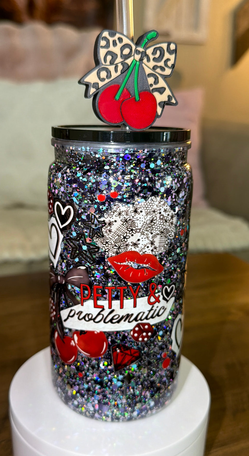 Pretty and Problematic Snowglobe Cup