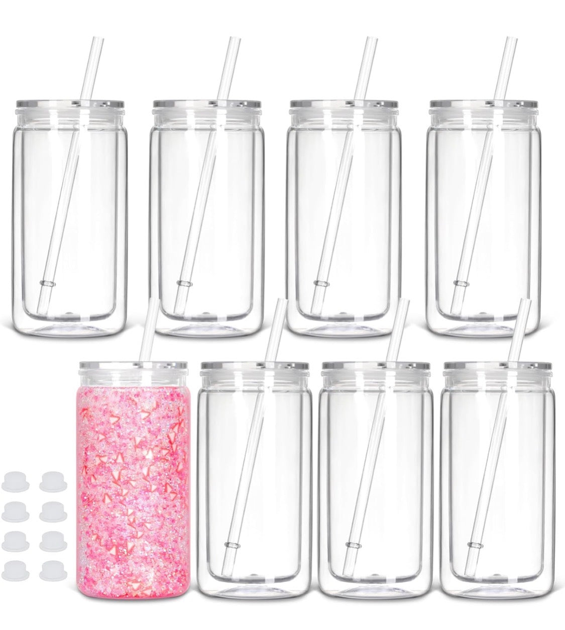 16oz Snowglobe Cup