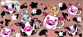 Cow Print Coffee Dreams UVDTF Cup Wrap