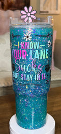 Floral Waterfall Tumbler