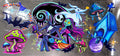 Spooky Romance Neon Halloween UVDTF Cup Wrap